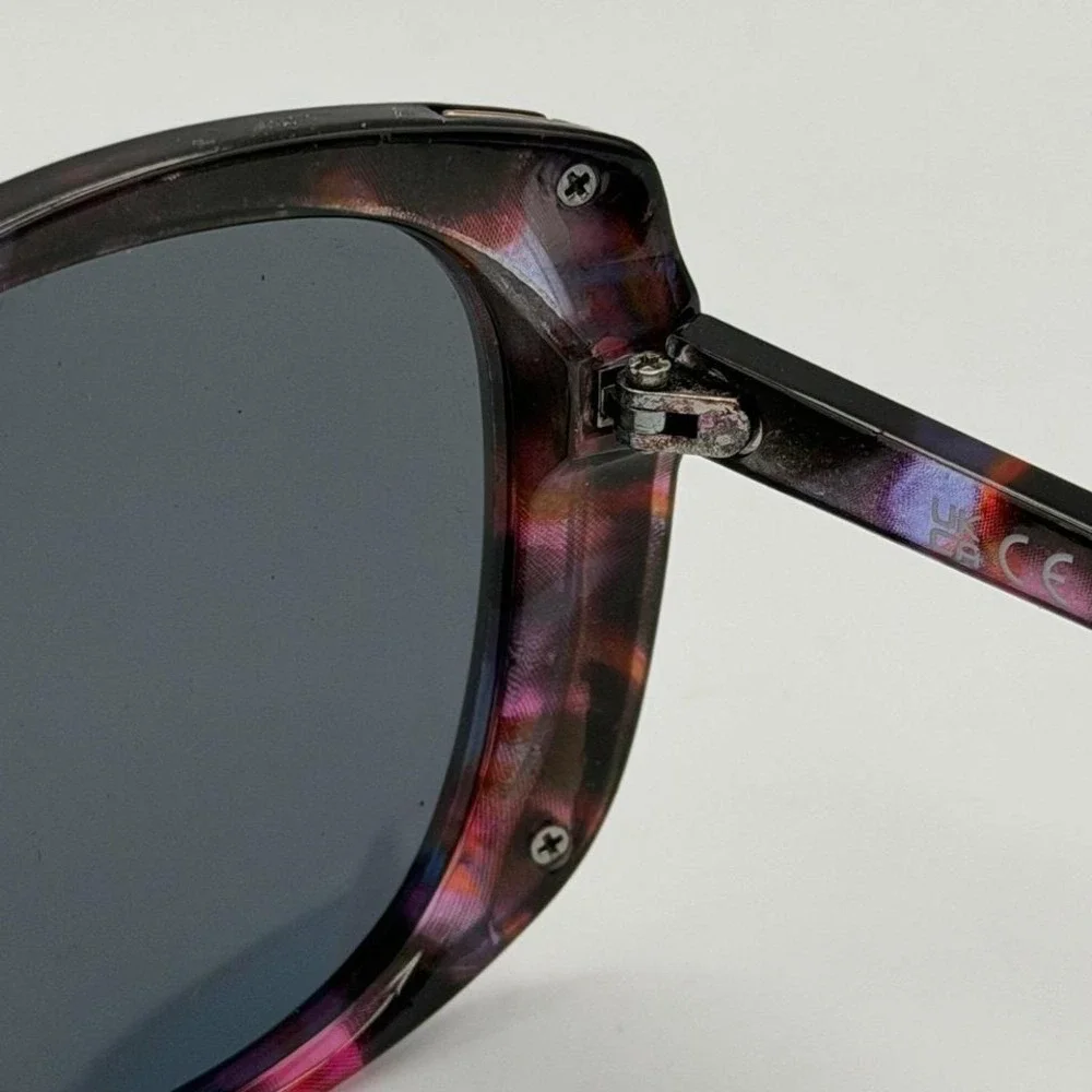 Foster Grant‎ X Foster Grant Polarized Sunglasses Purple Tortoise Cat 3